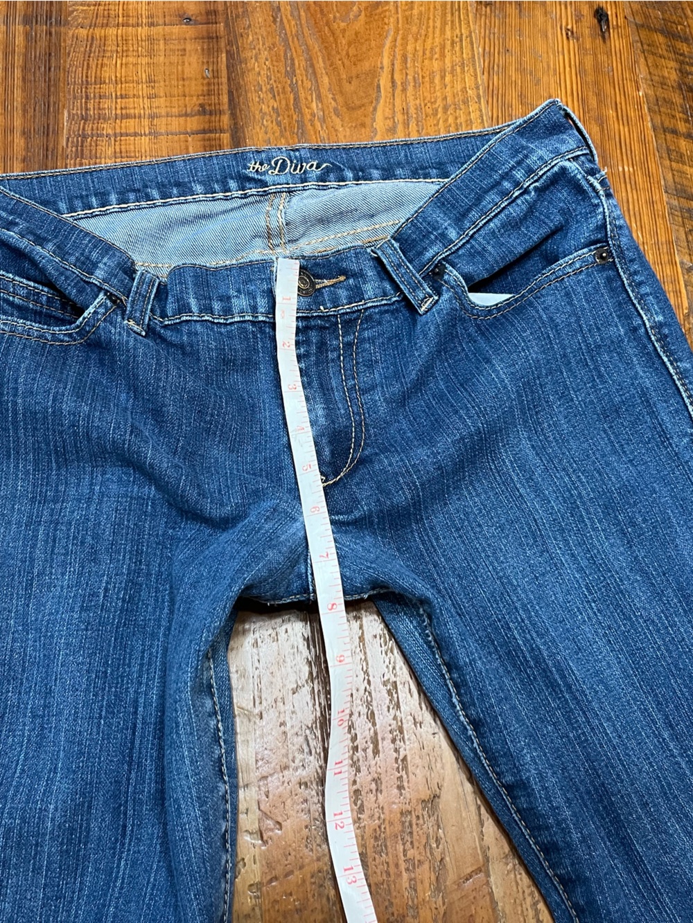 Old Navy The Diva Jeans Size 8 Long - Picture 6 of 10